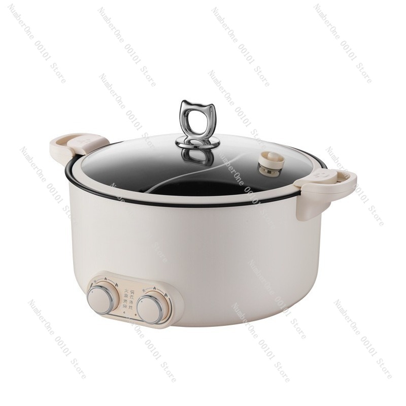 Kitchen Appliances For Home - 6L 8L ダブルポット電気鍋 多機能寮家庭用調理器 2026 大容量学生キッチン家電