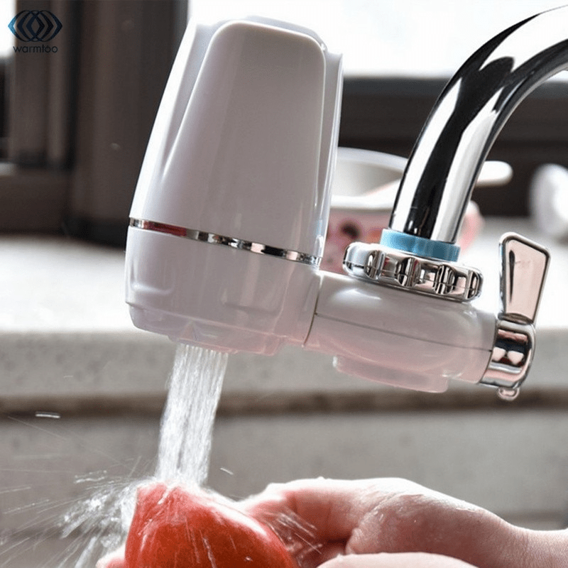 Kitchen Appliances And Utensils - 1個入り浄水器 キッチン蛇口用 洗えるセラミック製ミニフィルター 錆やバクテリアを除去