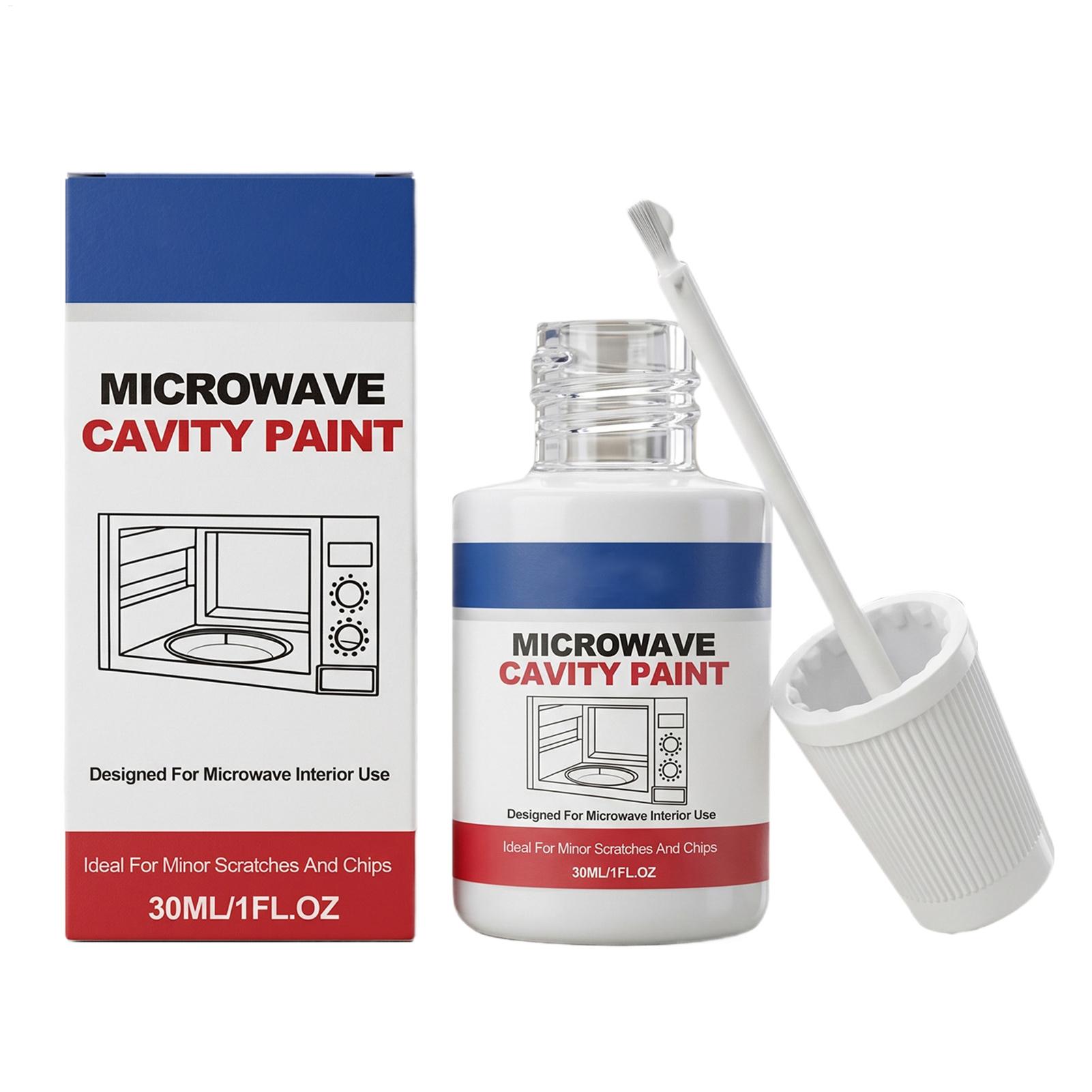 Kitchen Appliances Repair - 30ml 電子レンジ内部塗料家電修理タッチアップ高光沢電子レンジコーティング家庭用キッチンアパートレストラン用
