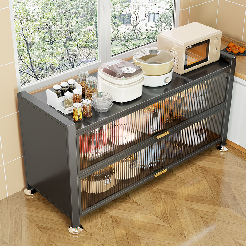 防塵スチール製収納キャビネット 家庭用キッチン家電オーガナイ - Kitchen Appliances In Sale のレビューと価格