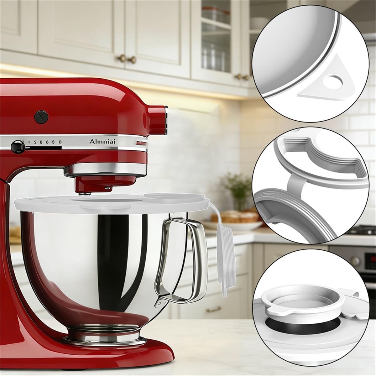 A1837U Aug. シリコンミキサーボウルカバー 4.5 - Stand Mixer Bowl のレビューと価格