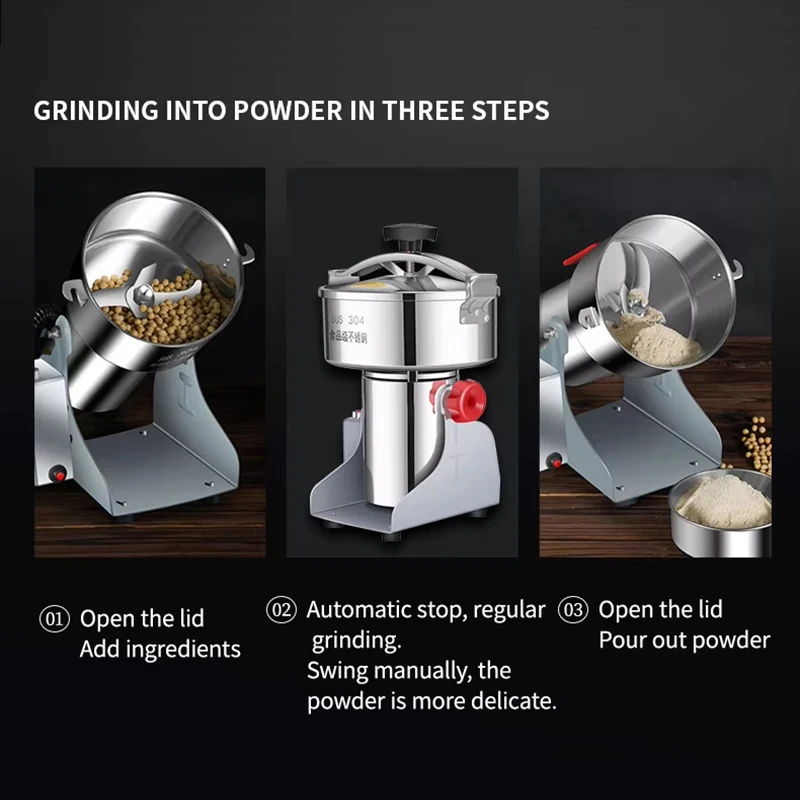 PBOBP 電気穀物ミルグラインダー 3000 ワット強力な - Blender High Power のレビューと価格