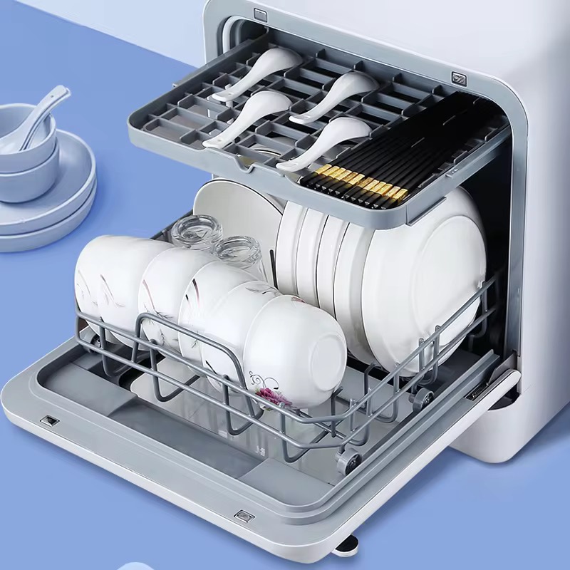 家庭用デスクトップミニ引き出し式食器洗い機、ポータブルキッチ - Kitchen Appliances For Home のレビューと価格