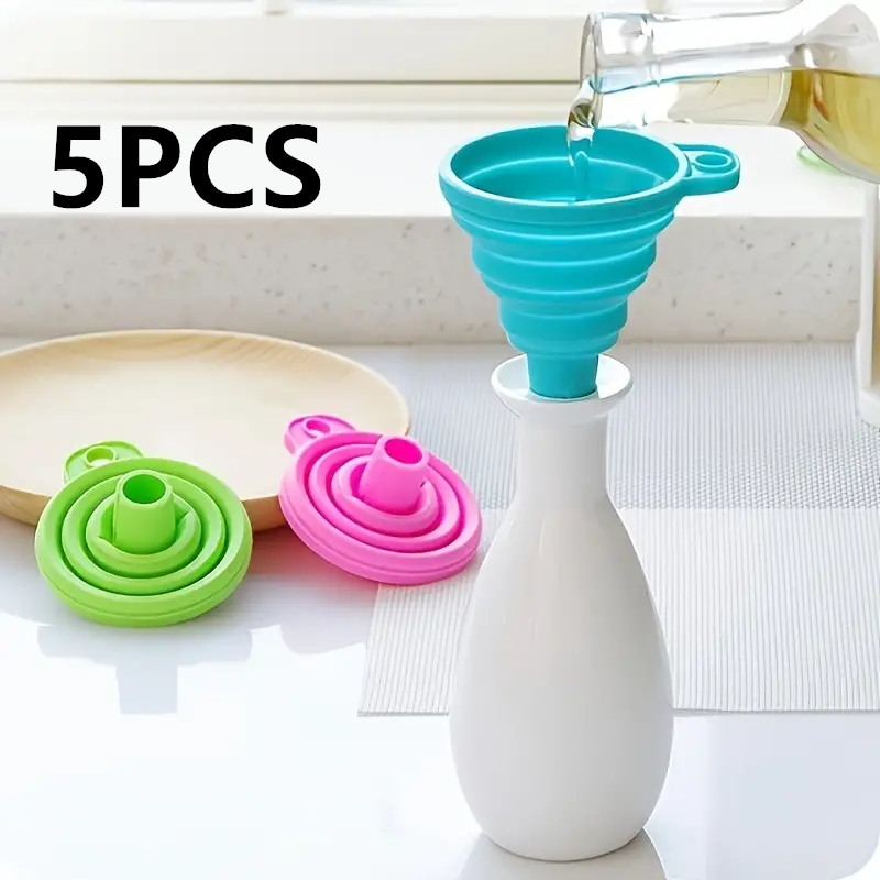 シリコーン折りたたみ漏斗多機能ポータブルミニキッチン格納式油 - Kitchen Appliances And Utensils のレビューと価格