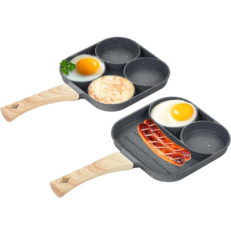 パンケーキエッグフライパン 4カップ オムレツポーチドエッグ - Electric Griddle Pancake のレビューと価格