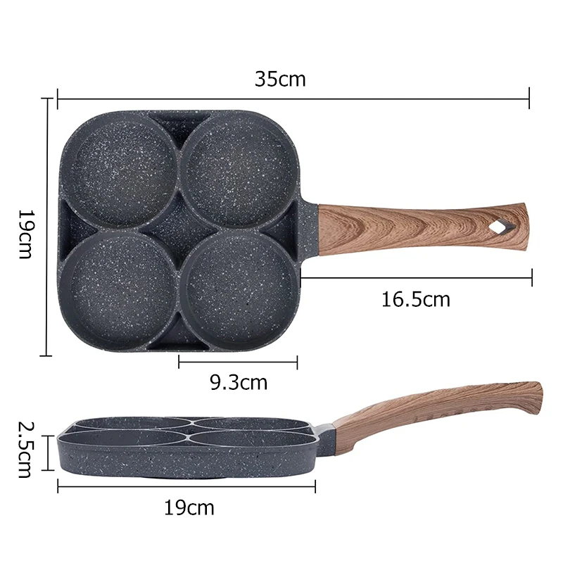 パンケーキエッグフライパン 4カップ オムレツポーチドエッグ - Electric Griddle Pancake のレビューと価格