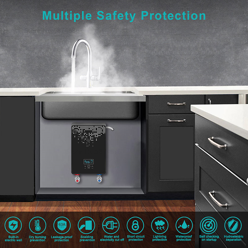 インスタント電気温水器シャワー浴室の蛇口キッチン水道給湯器  - Kitchen Appliances And Utensils のレビューと価格