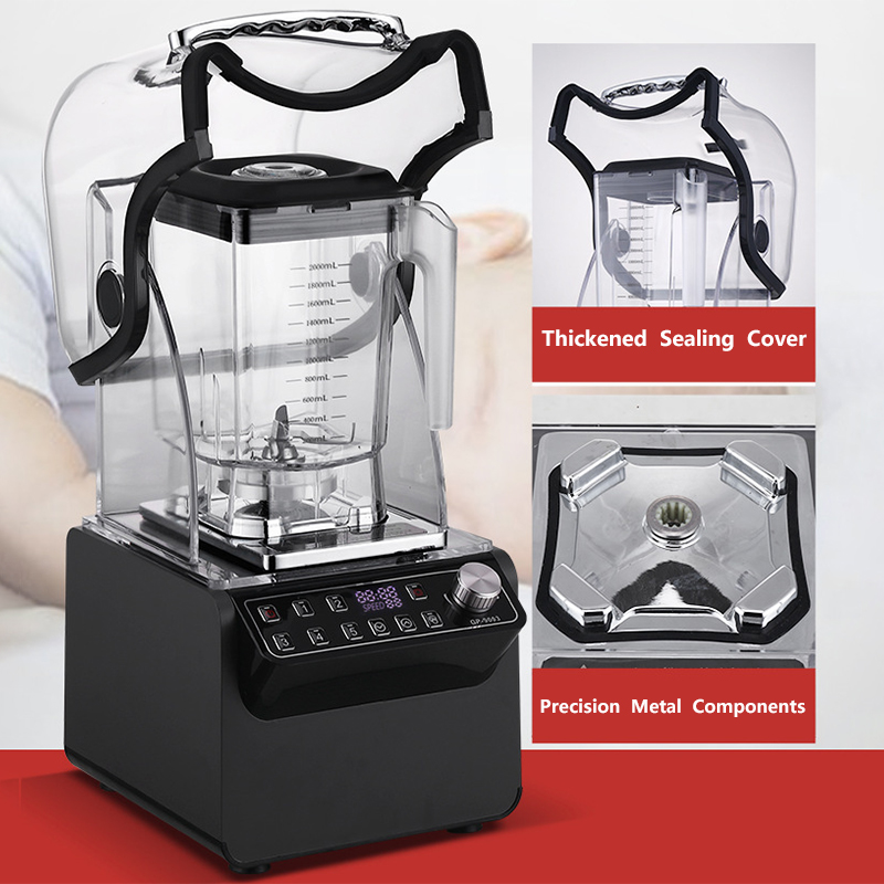 1800W業務用アイスブレンダーマシン、ヘビーデューティース - Blender High Power のレビューと価格