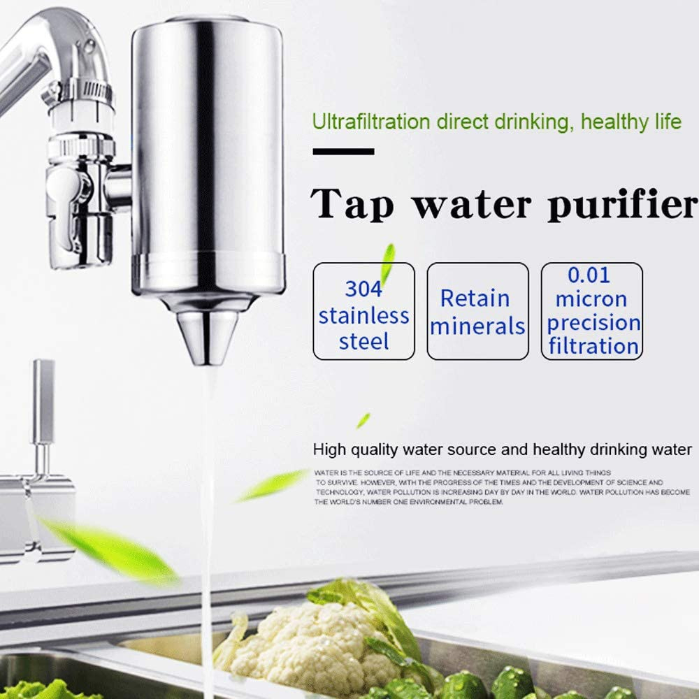 蛇口浄水器 304 ステンレス鋼浄水器マウント濾過システム家 - Kitchen Appliances And Utensils のレビューと価格