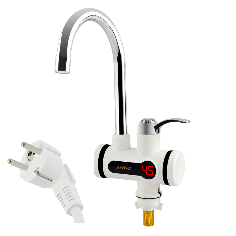 ATWFS 3000 ワットタンクレス給湯器蛇口シャワーイン - Kitchen Appliances And Utensils のレビューと価格