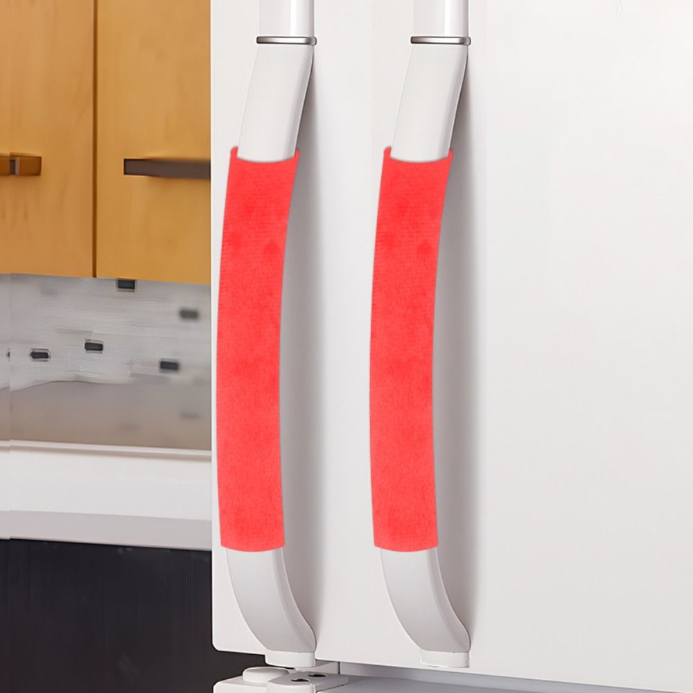 滑り止め冷蔵庫ドアハンドルカバー、キッチン家電装飾、冷蔵庫ノ - Kitchen Appliances With Red Knobs のレビューと価格