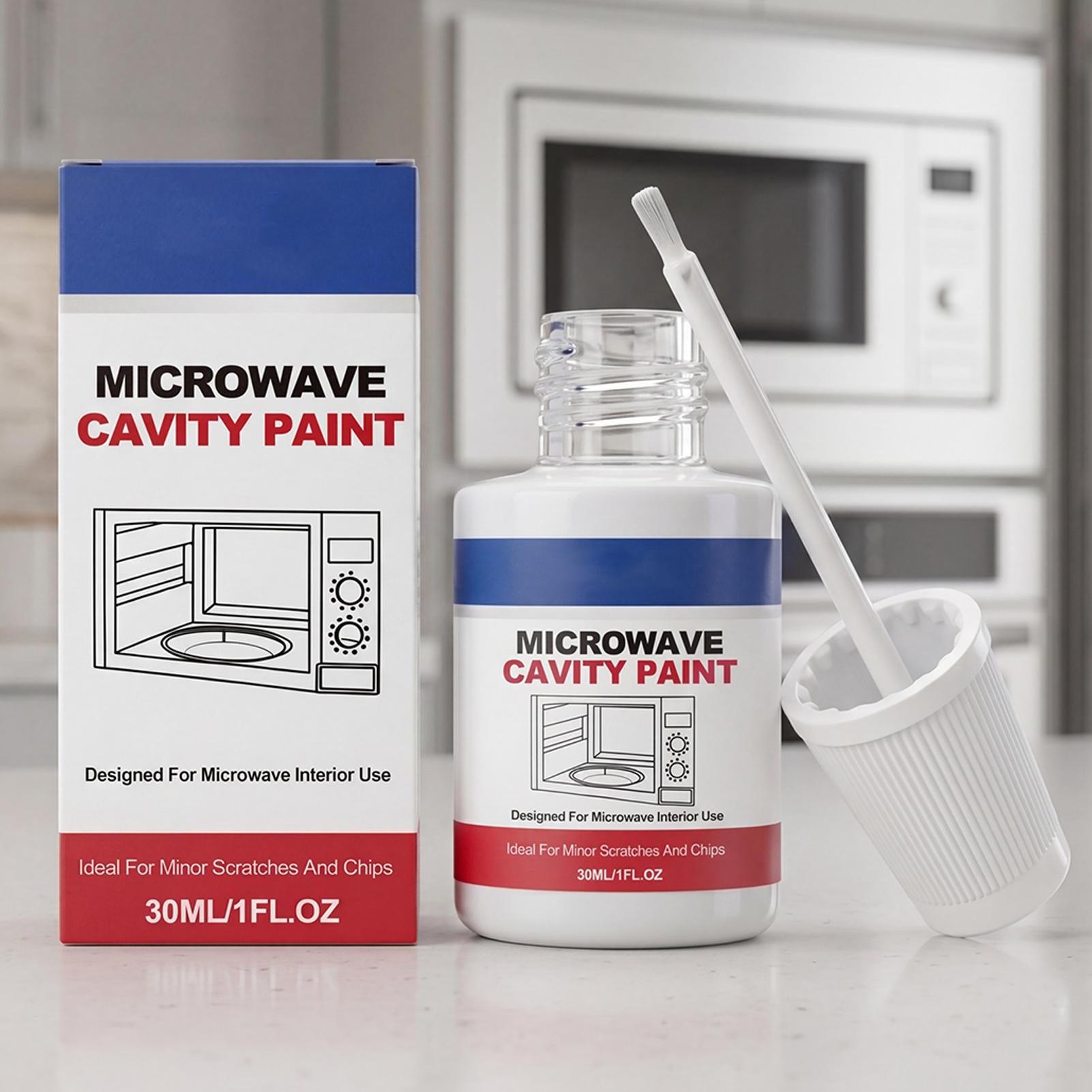 マイクロ波レンジ内部塗料 修繕用タッチアップ 高光沢マイクロ - Kitchen Appliances Repair のレビューと価格