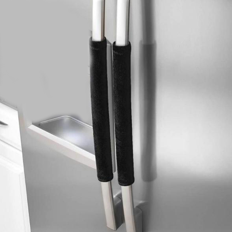 2 ピース/セット冷蔵庫ドアハンドルカバーキッチン家電装飾冷 - Kitchen Appliances With Red Knobs のレビューと価格
